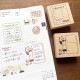 peppoko 手帳スタンプ レシート（a-190）