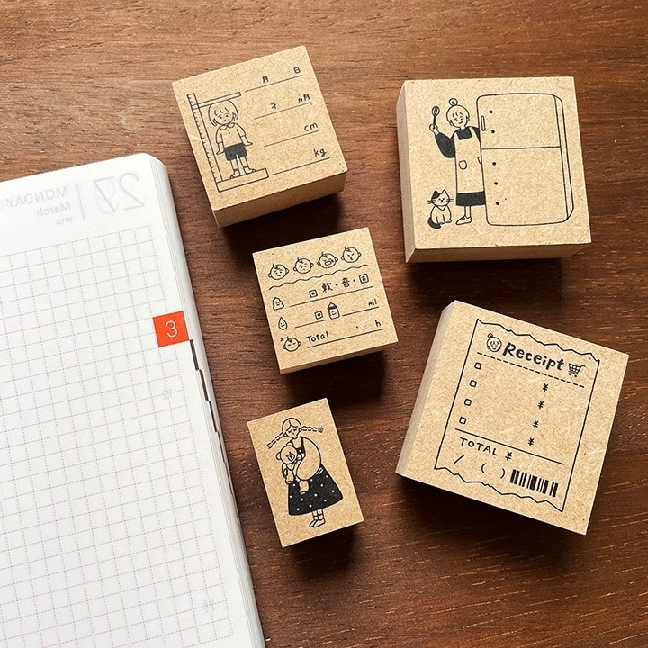 peppoko 手帳スタンプ 身体測定（a-192） | メーカー・作家で探す