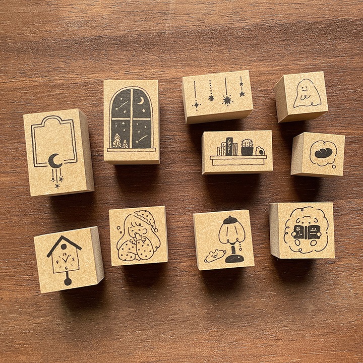 TEDE 単品スタンプ｜おやすみお星さま | メーカー・作家で探す,TEDE