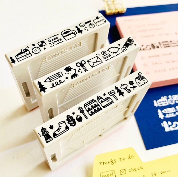 eric 組み合わせスタンプ 街並み サンビー サンカケル コラボ