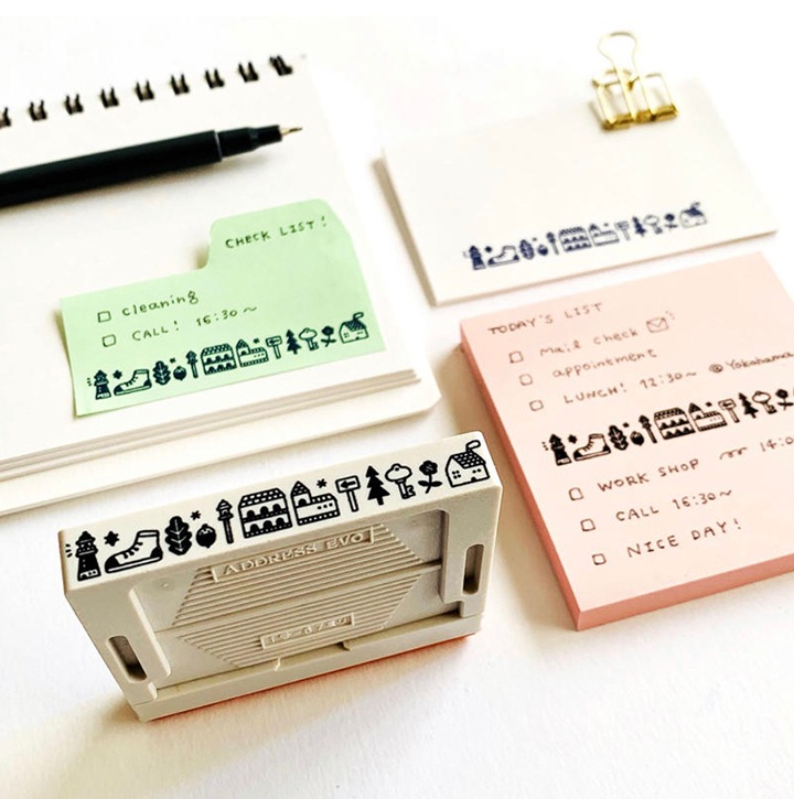 eric 組み合わせスタンプ 街並み サンビー サンカケル コラボ