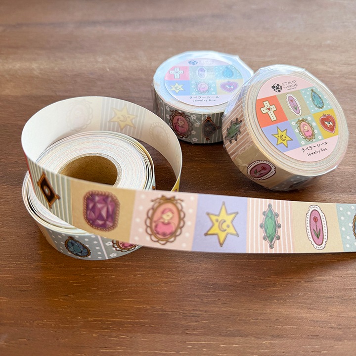 6周年記念】ラベラーシール Jewelry Box | NEW ITEM | スタンプ