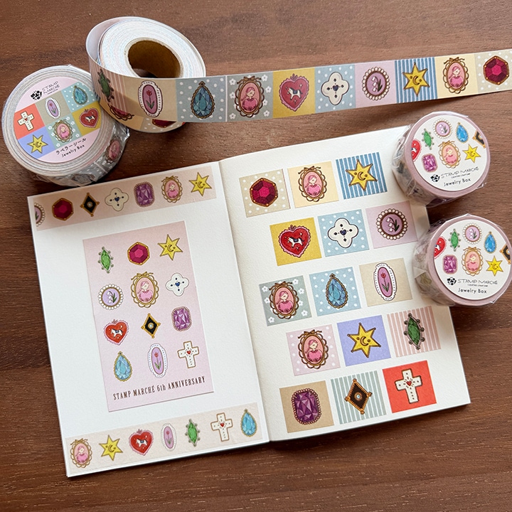 6周年記念】ラベラーシール Jewelry Box | NEW ITEM | スタンプ