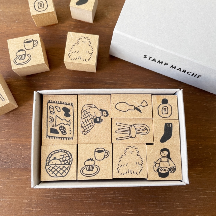 いそのけい 絵日記スタンプBOX｜01 おうち時間 | メーカー・作家で探す