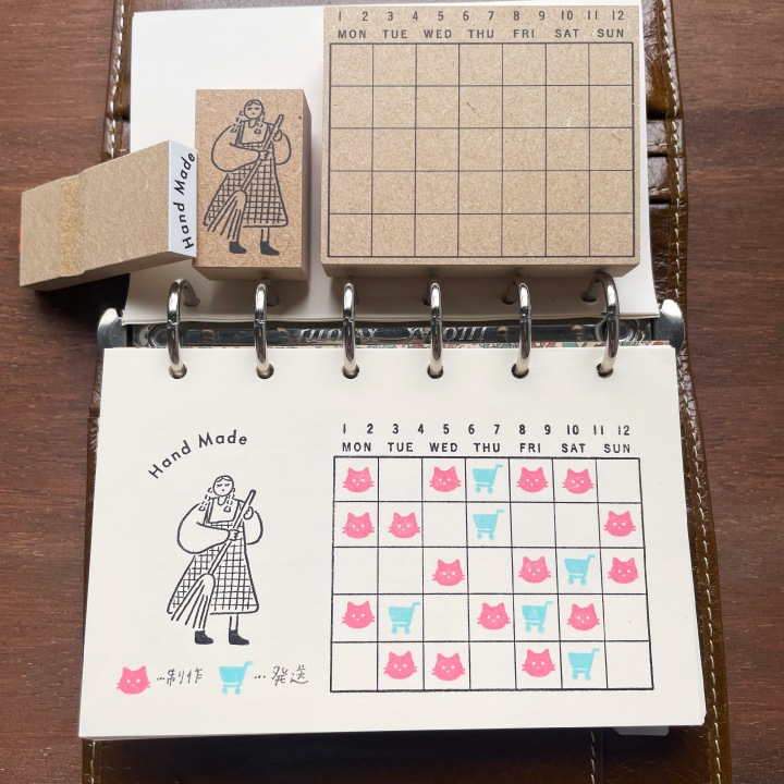 【オーダー制】アーチ状ゴム印 英文字