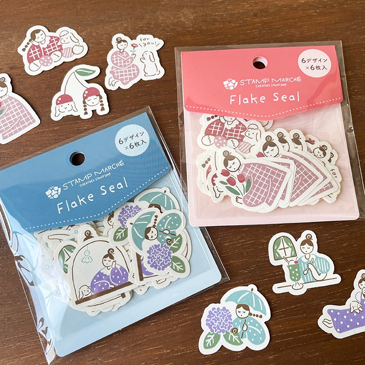 フレークシール マールちゃん(ハル) | その他文具,フレークシール