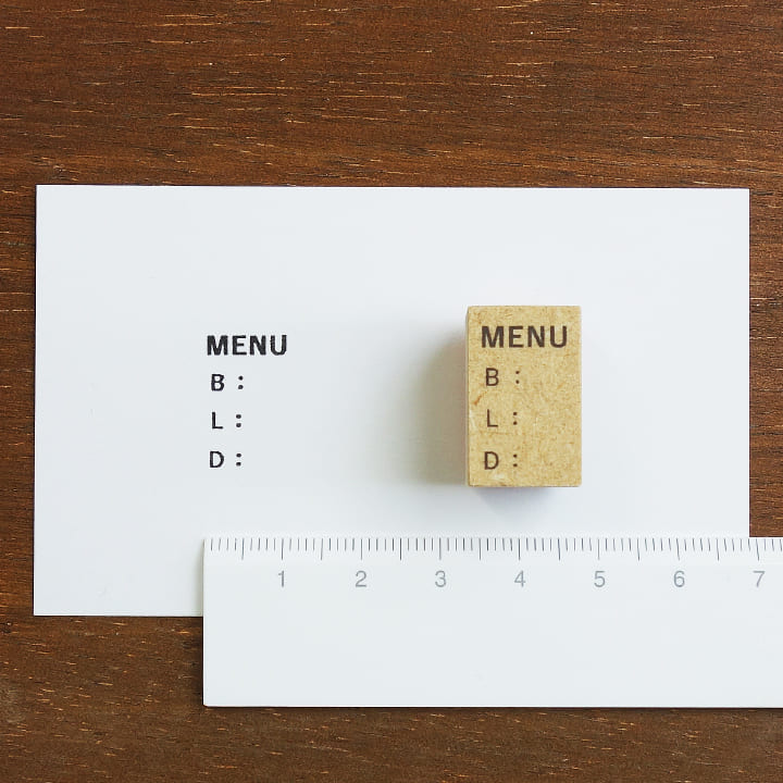 今日のごはんの記録 英語ver（b-047）