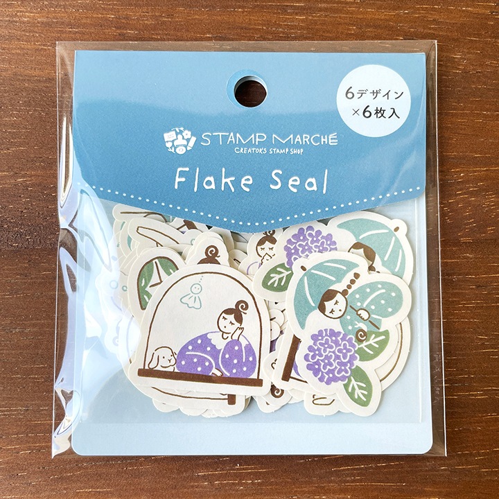 フレークシール マールちゃん(ナツ) | その他文具,フレークシール