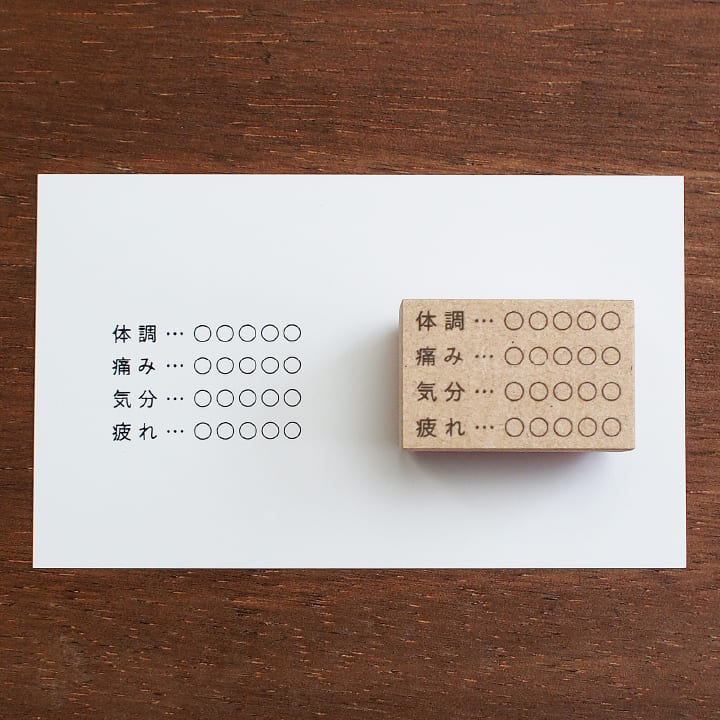 体調の記録B（b-111）