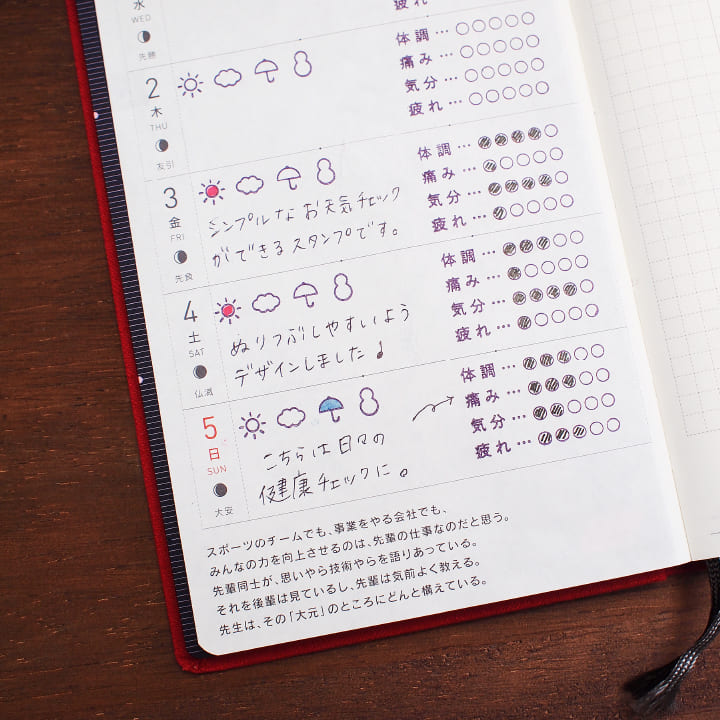 体調の記録B（b-111）