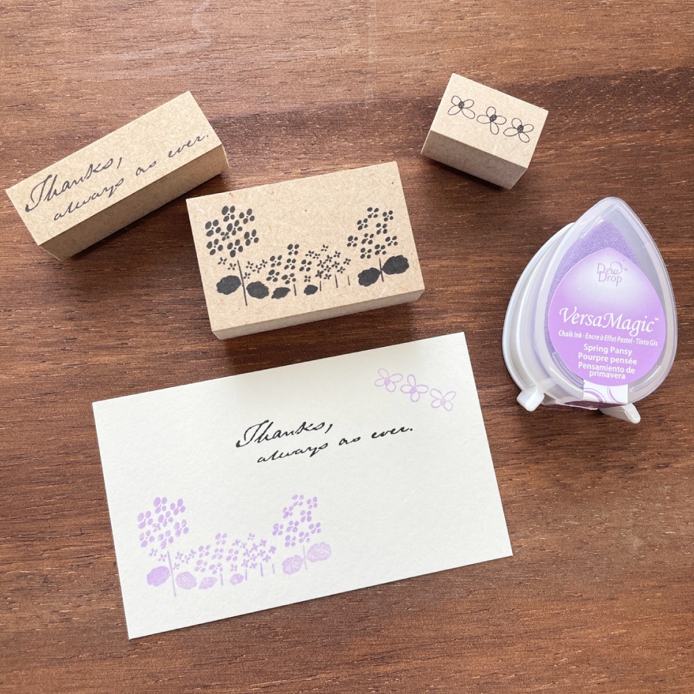 ナカノエミさん監修 クリエイターズスタンプボックス（Summer flower）