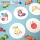 スヌーピー クリアスタンプシート NATURALLY SWEETS 005 こどものかお