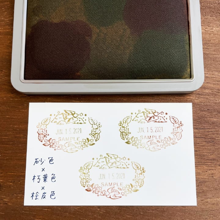 お値下げ！未使用　あじさいスタンプ＆ダイ　スタンピンアップ まっさらなスタンプ台 シャチハタ 塗布用スタンプ台 中型 | 全て