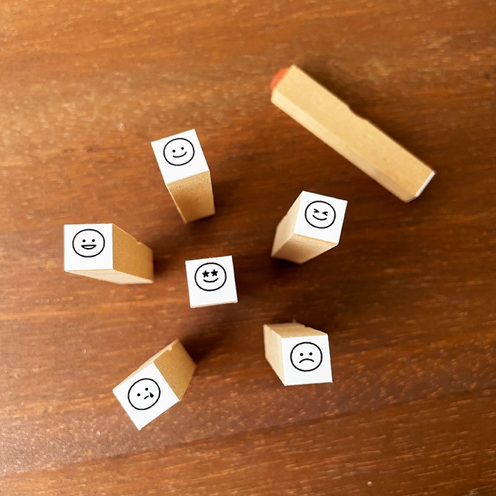 手帳スタンプmini ロング｜12 食べ物 93種類