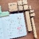 午前・午後で使える バーチカル スタンプ（b-280）