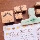 フレーム 3個セット 9×50mmサイズ（b-235）