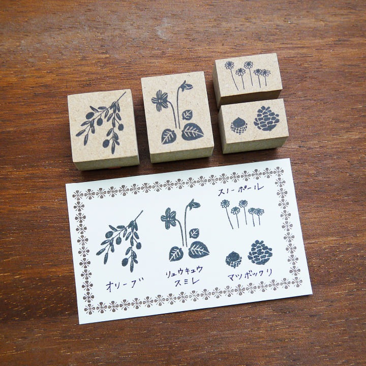 ナカノエミさん監修 クリエイターズスタンプボックス（Winter flower