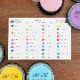 色見本カードオールパーパスパッド 全40色