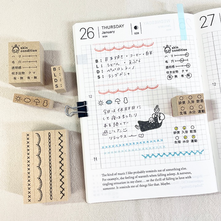 スキンケアの記録（b-313）