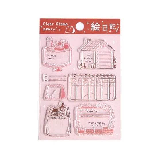 クリアスタンプ ダイアリー・絵日記 BGM