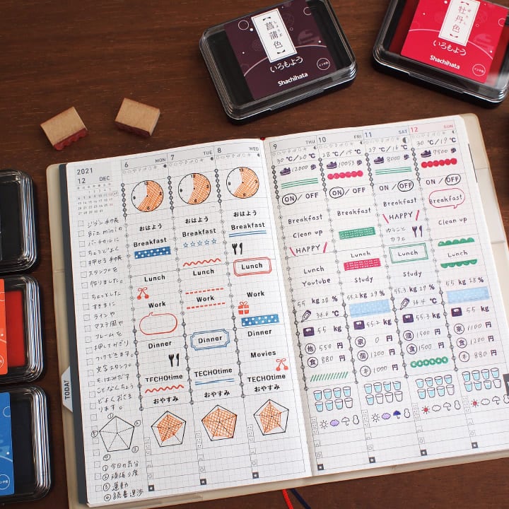 時計 12時間表記 バーチカルサイズ（b-130）