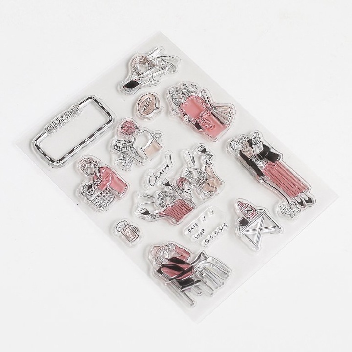 クリアスタンプ 大人女子・週末 BGM