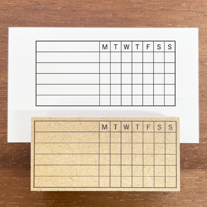 週間トラッカーM 英語ver（b-316）