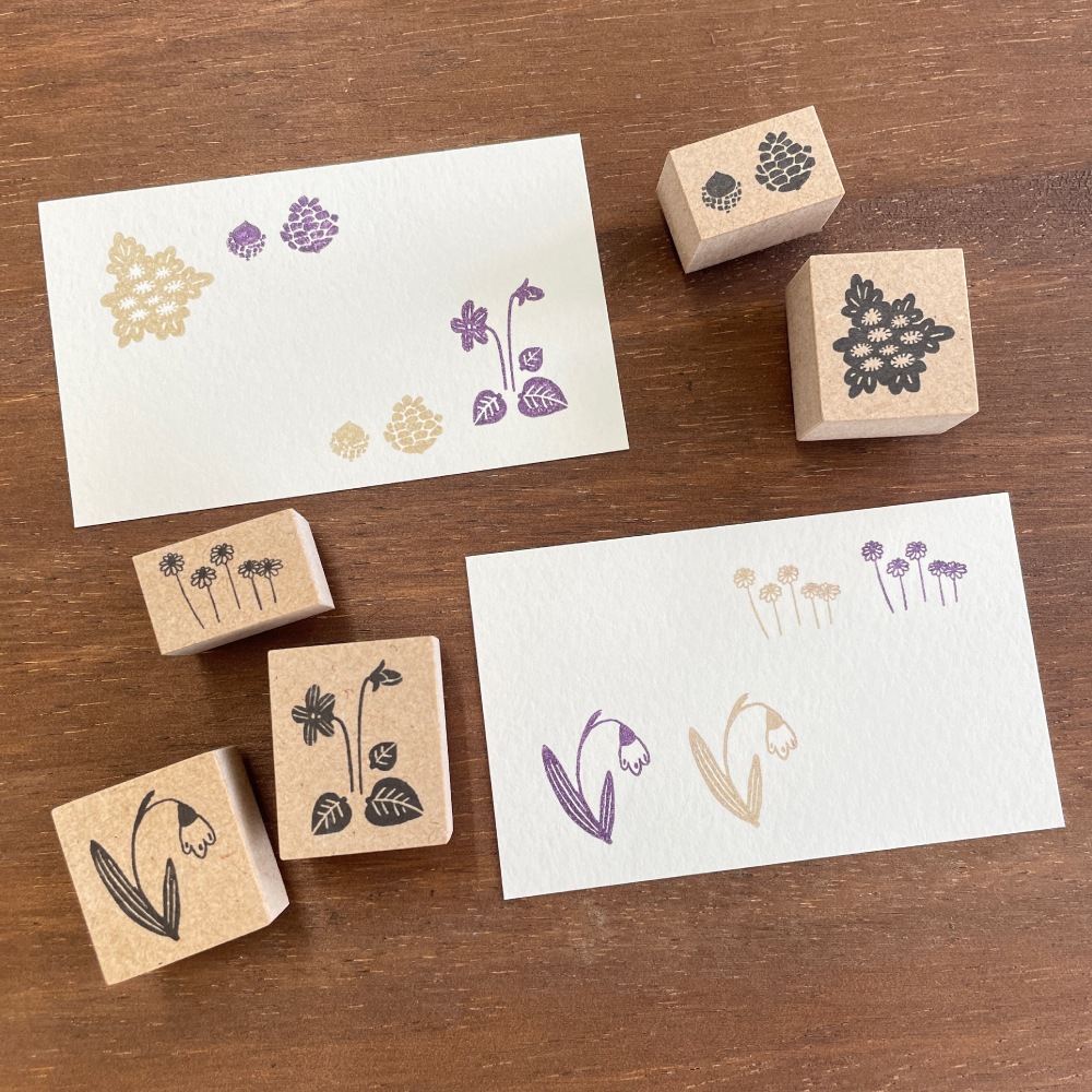 ナカノエミさん監修 イラストスタンプ スノーポール | メーカー・作家