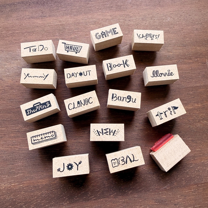 タイポ見出しスタンプ（b-494） | 全て | スタンプマルシェ