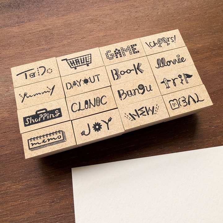 タイポ見出しスタンプ（b-494） | 全て | スタンプマルシェ