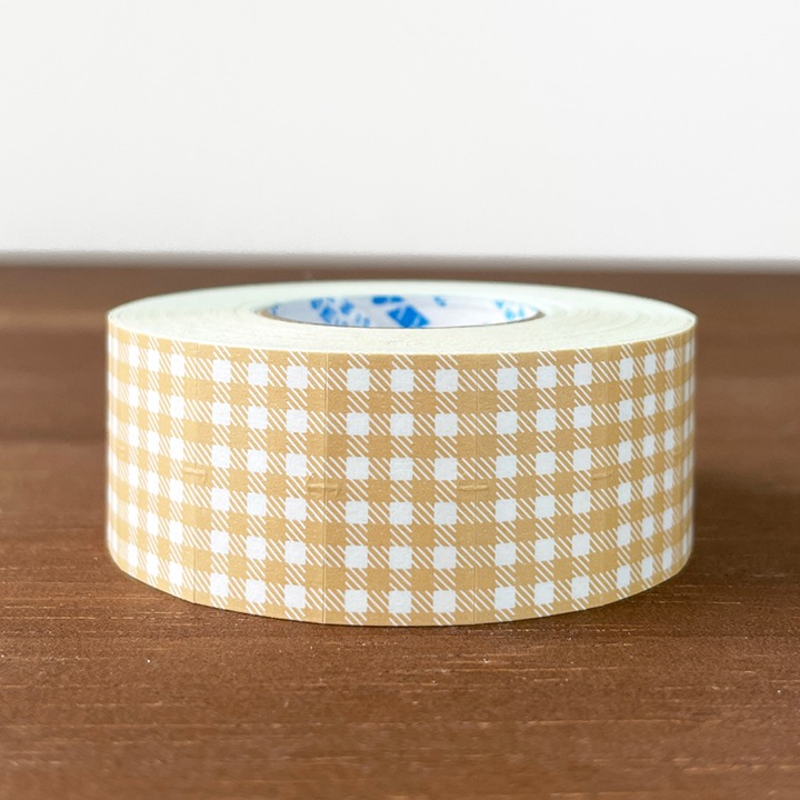ラベラーシール ギンガムチェック ベージュ | その他文具,ラベラー