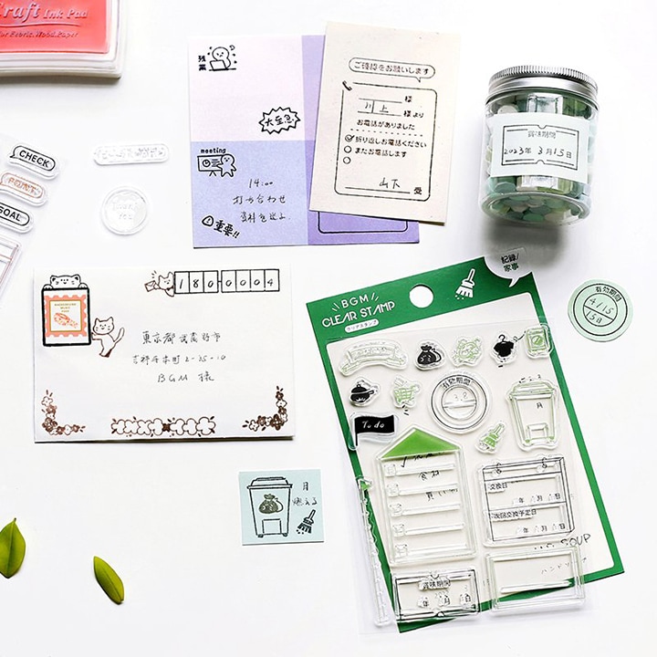 クリアスタンプ 記録・家事 BGM | メーカー・作家で探す,BGM