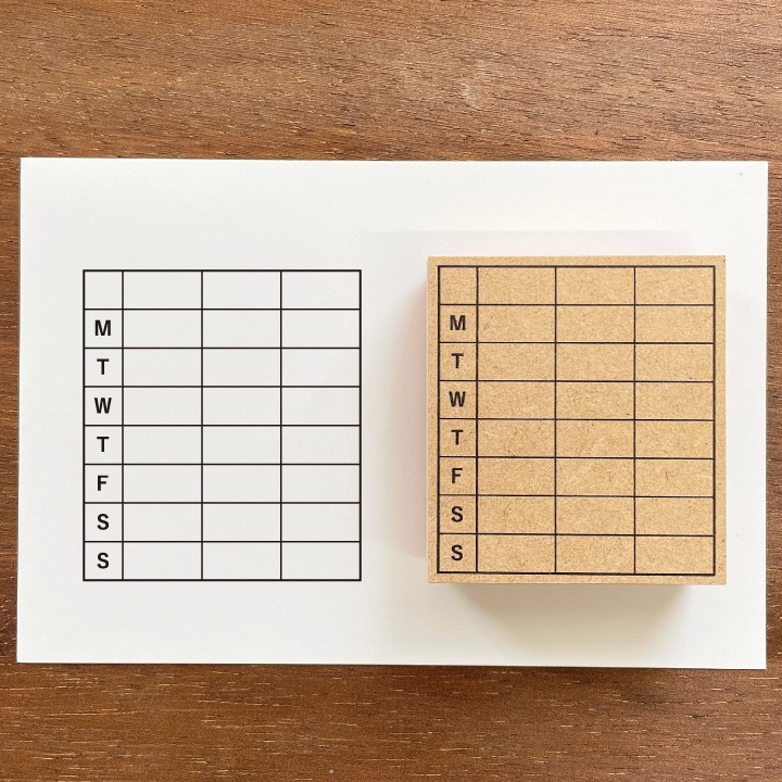 週間メモ 3行 英語ver（b-255） | 全て | スタンプマルシェ