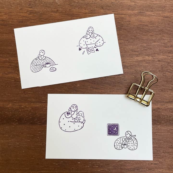 Stamp Marche Marl-chan Rubber Stamp - Stamping Time A