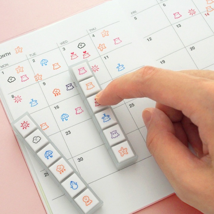 ニコレシピ　スタンプ　　6点2️⃣ ニコレシピ スタンプ 6点2️⃣ Nico-Recipe