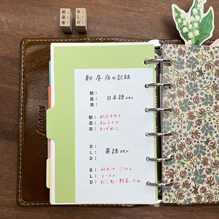 朝・昼・夜の記録（b-093）