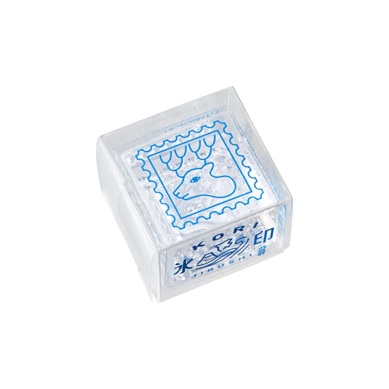 透明スタンプ 氷印 小サイズ シカ HITOTOKI