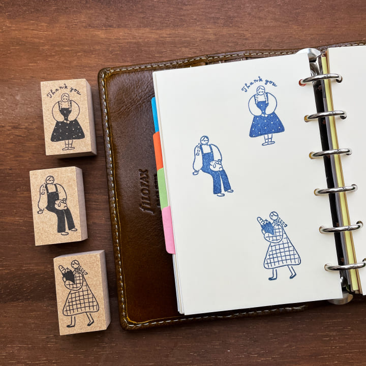 マールちゃん イラストスタンプ Thank you