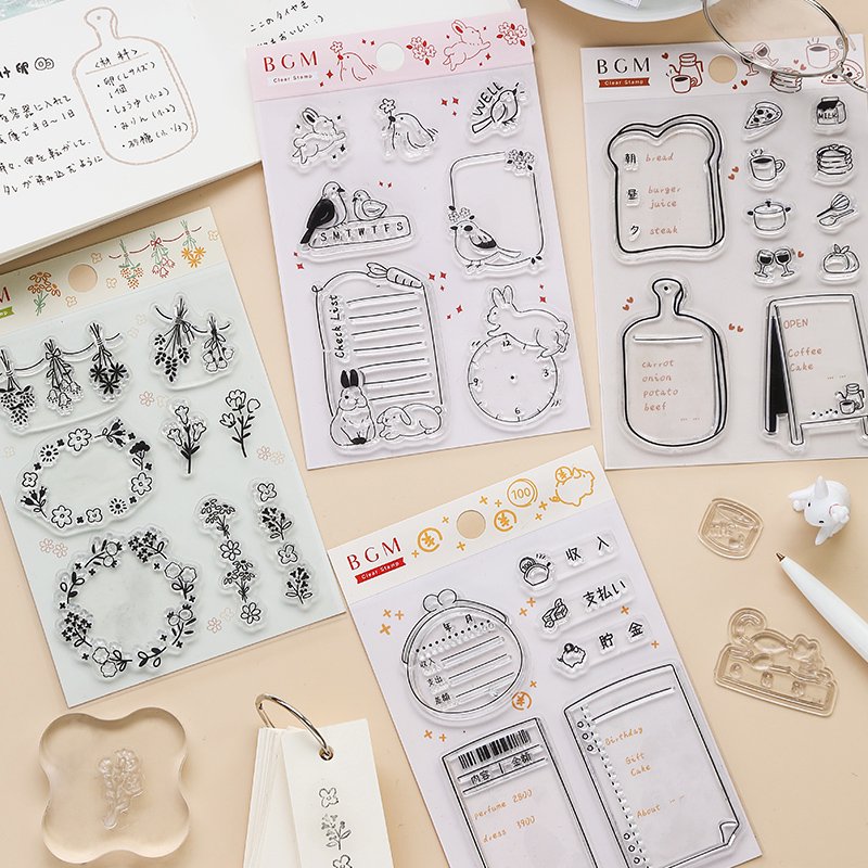 クリアスタンプ キロク・家計 BGM