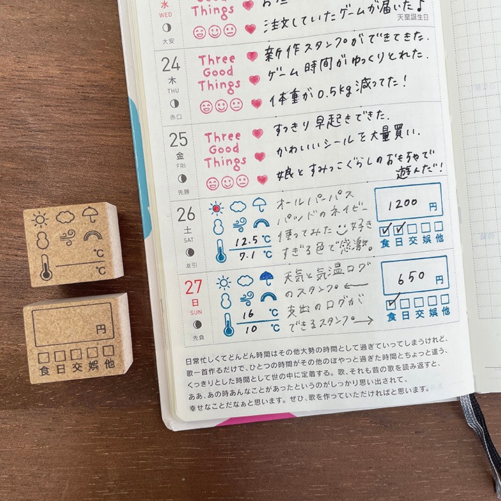 支出の記録 項目ありver ミニサイズ（b-267）