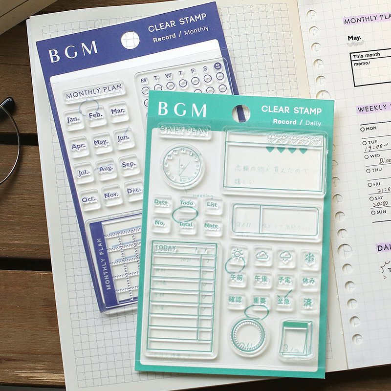クリアスタンプ 記録・デイリー BGM | メーカー・作家で探す,BGM