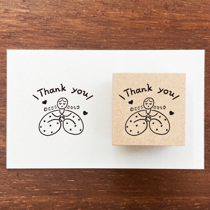 マールちゃん メッセージスタンプ Thank you(ありがとう)｜感謝を