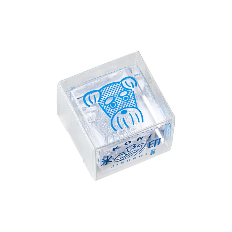 透明スタンプ 氷印 小サイズ シュナウザー HITOTOKI