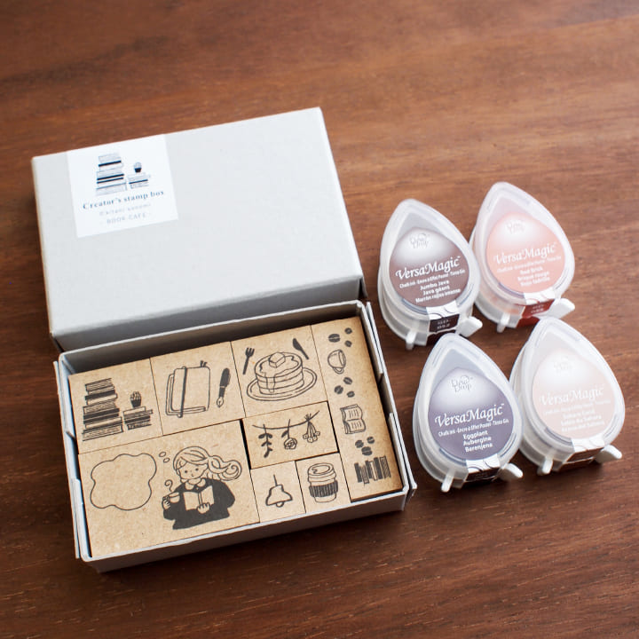 木溪そのみさん監修 クリエイターズスタンプボックス（BOOK CAFE