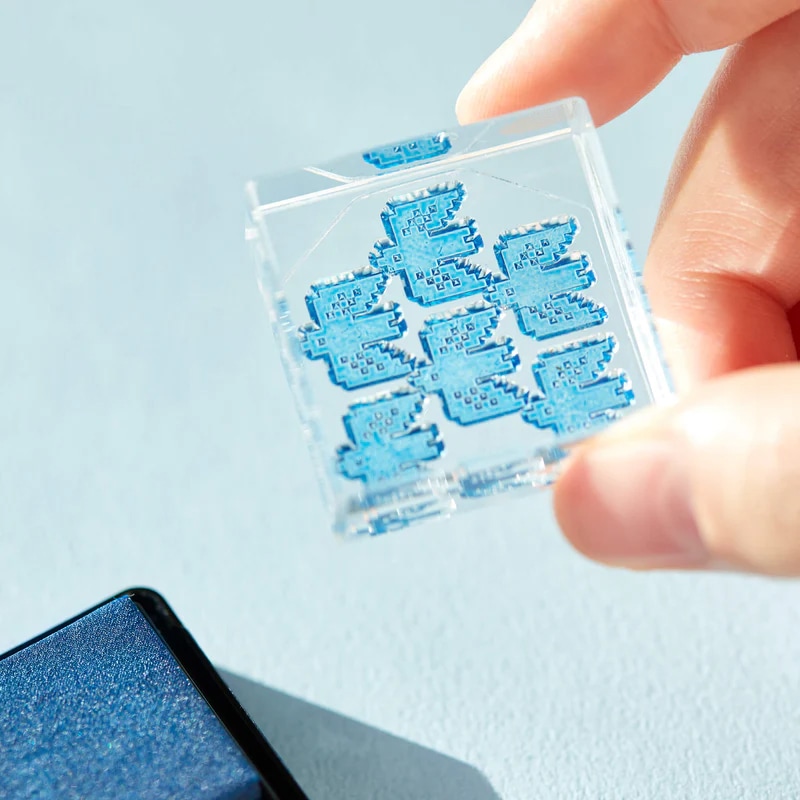 透明スタンプ 氷印 大サイズ トリ HITOTOKI | 全て | スタンプマルシェ