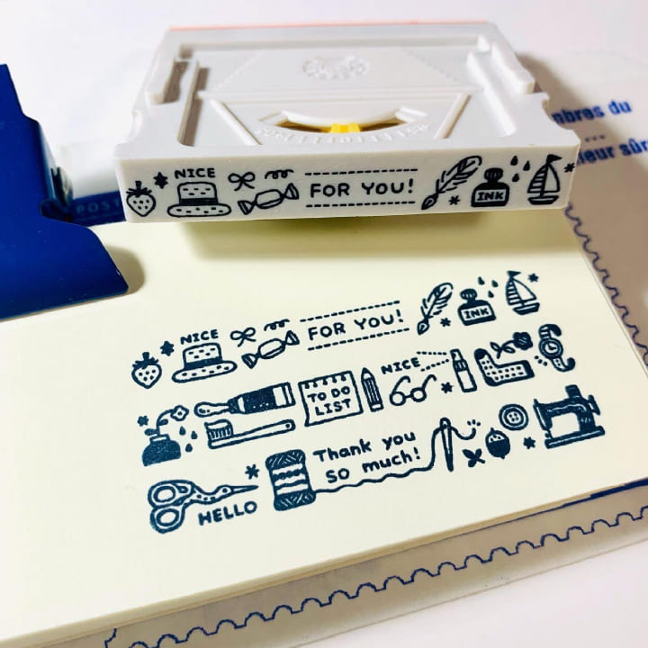 eric 組み合わせスタンプ 第二弾（お裁縫・FOR YOU・日用品）サンビー サンカケル コラボ