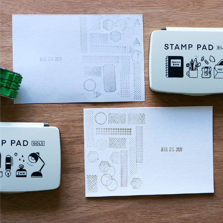 サンビー STAMP PAD[eric] シルバー