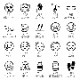 【オーダー制】オリジナル手帳スタンプmini（a-501）