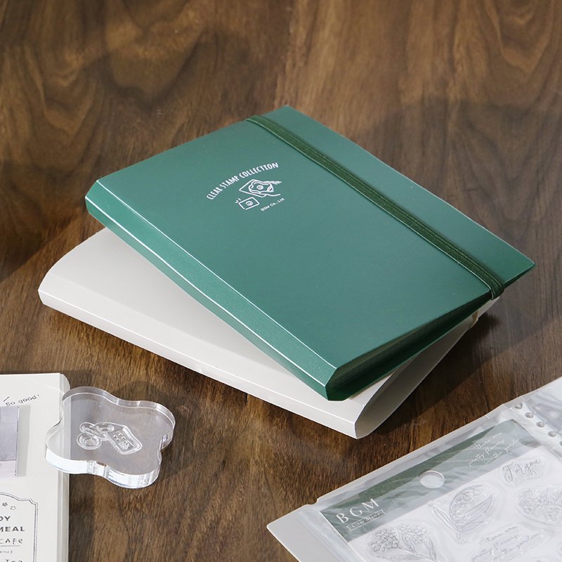 クリアスタンプファイル コーヒー（ブラウン） BGM | メーカー・作家で