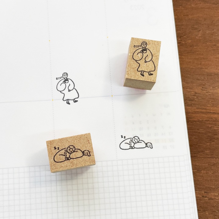 マールちゃん こびとスタンプ ウトウト